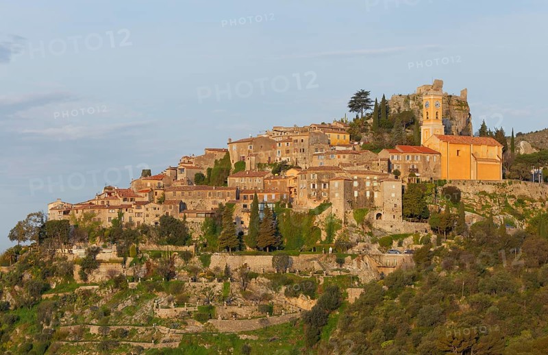 View over Èze