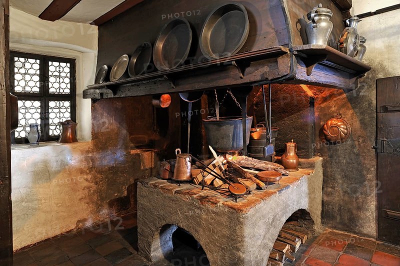 Kitchen from the 15th century