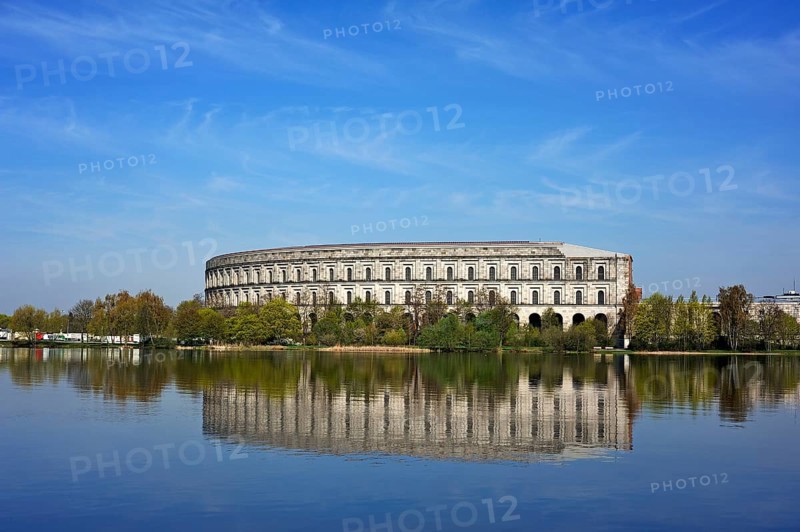Complete view of the former unfinished Congress Hall of the NSDAP 1933-1945