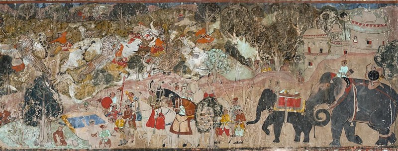 Hunting scenes