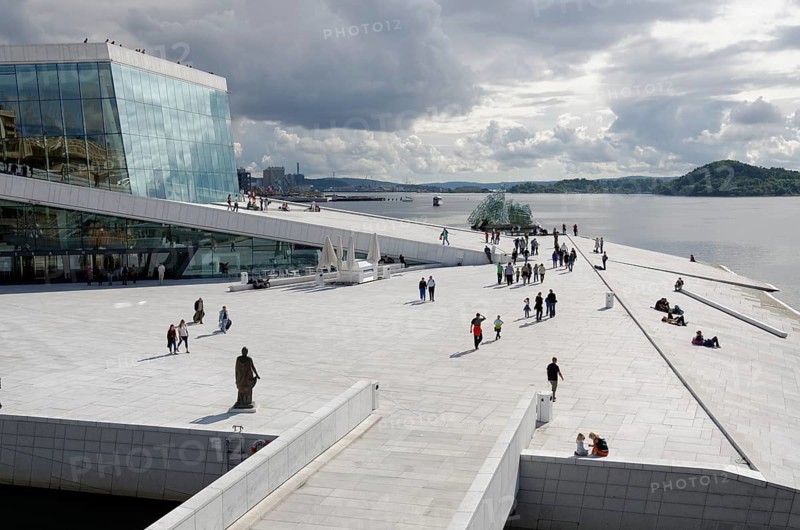 Forecourt of the Oslo Opera House