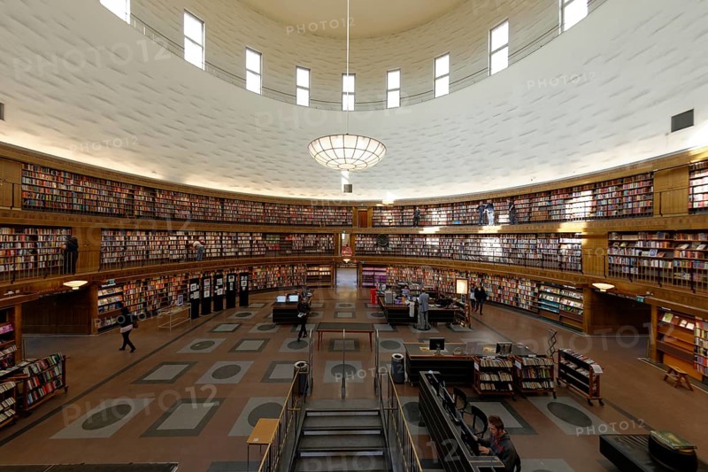 Stockholm City Library or Stadsbiblioteket
