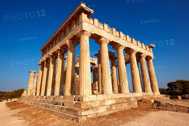 The Greek Doric Temple of Aphaia