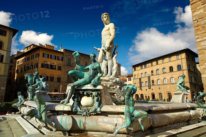 The Fountain of Neptune by Bartolomeo Ammannati