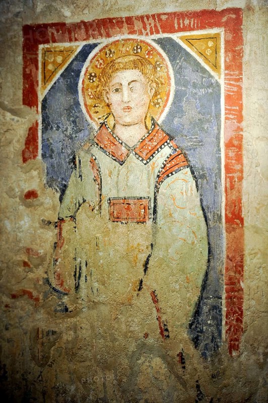 Byzantine-style frescoes