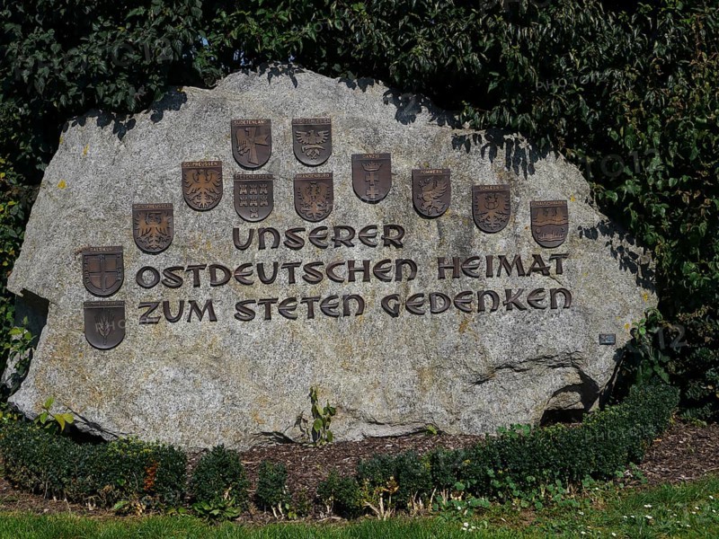 Monument for East German refugees in Friedrichshafen