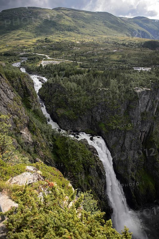 Voringsfossen Waterfall