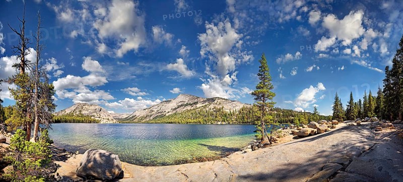 Crystal clear Tenaya Lake