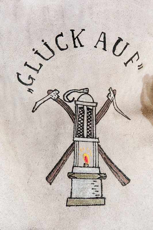 Glück Auf or "Good luck"