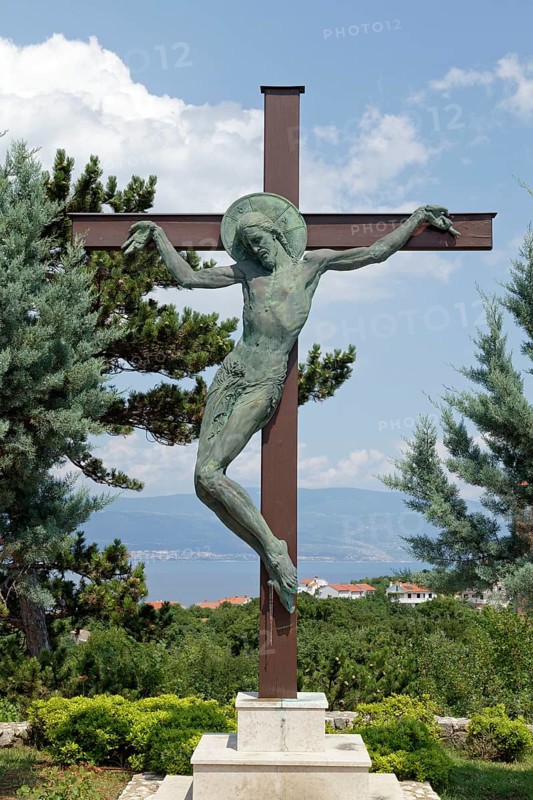 Crucifix above Vrbnik