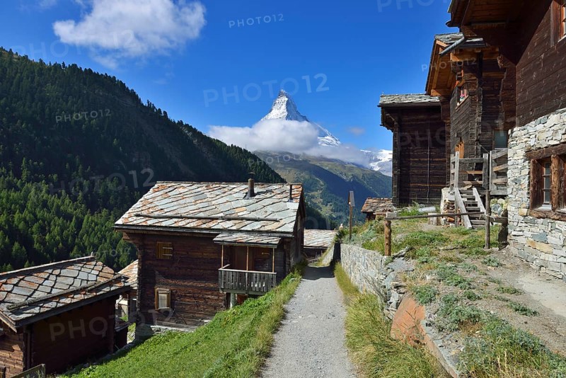 Historical Valaisian village