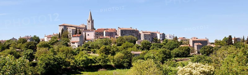 View towards the town of Bale