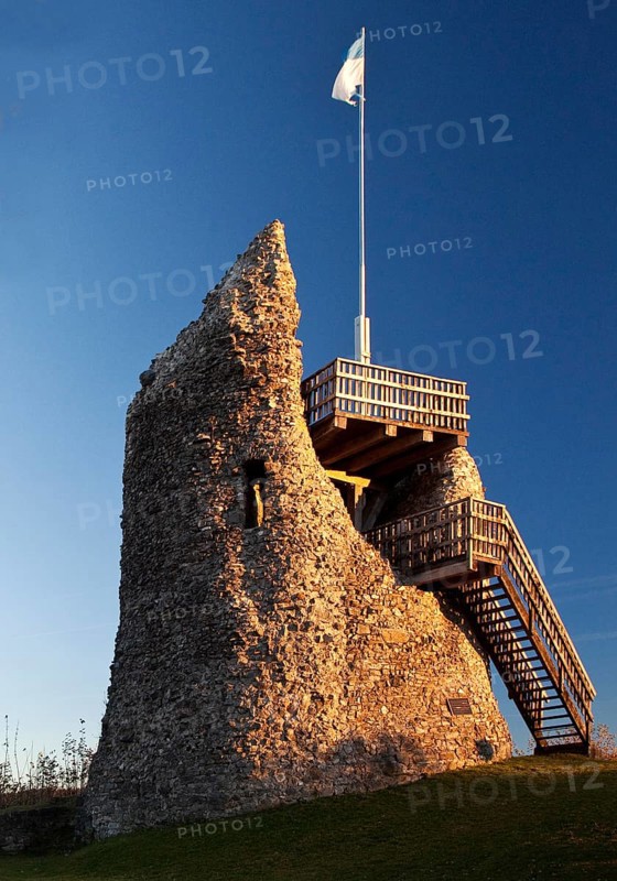 The ruins of the Burg Eversberg Castle