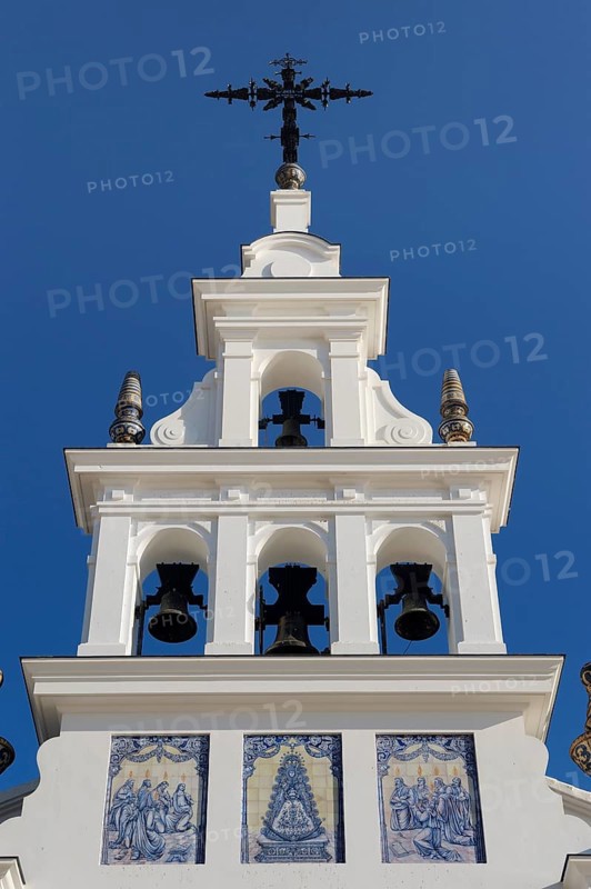 Belfry of the pilgrim church Hermitage of El Rocio