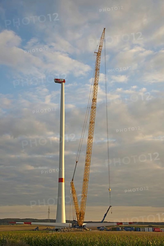Construction of a wind turbine
