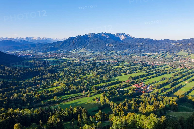 View from Sonntraten near Gaissach