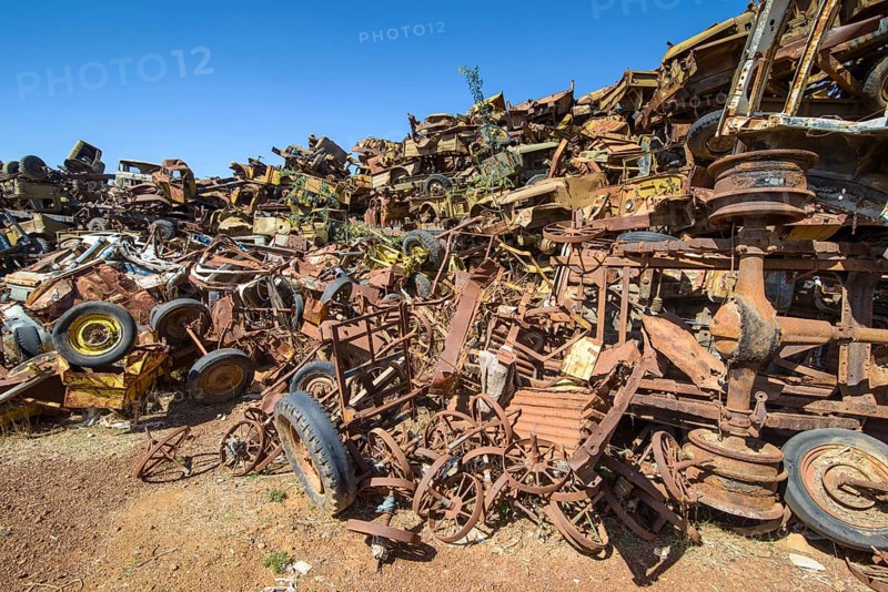 Tank cemetery