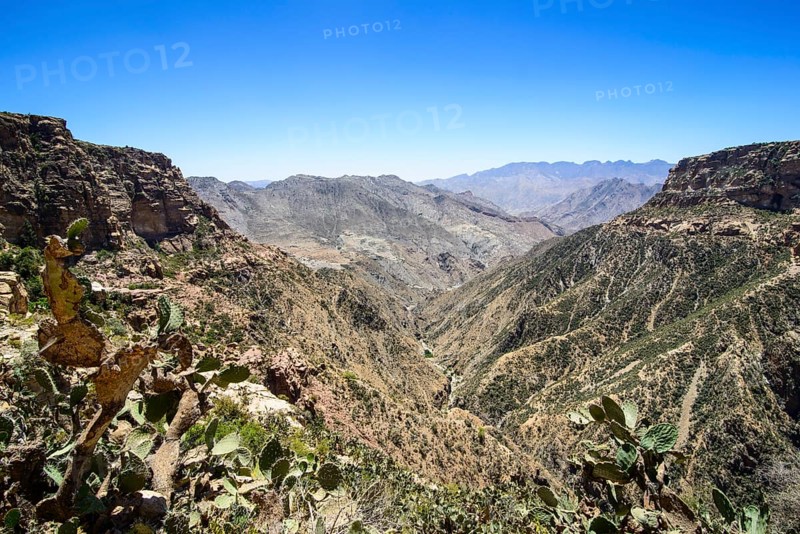 Huge canyon