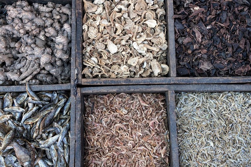 Dried fish