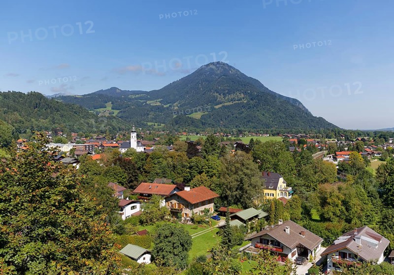 Oberaudorf with Mt Wildbarren