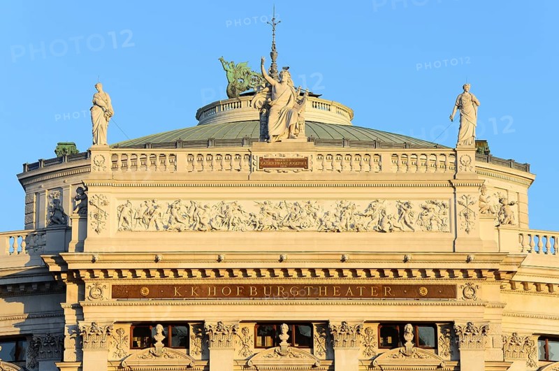 Burgtheater in the evening light