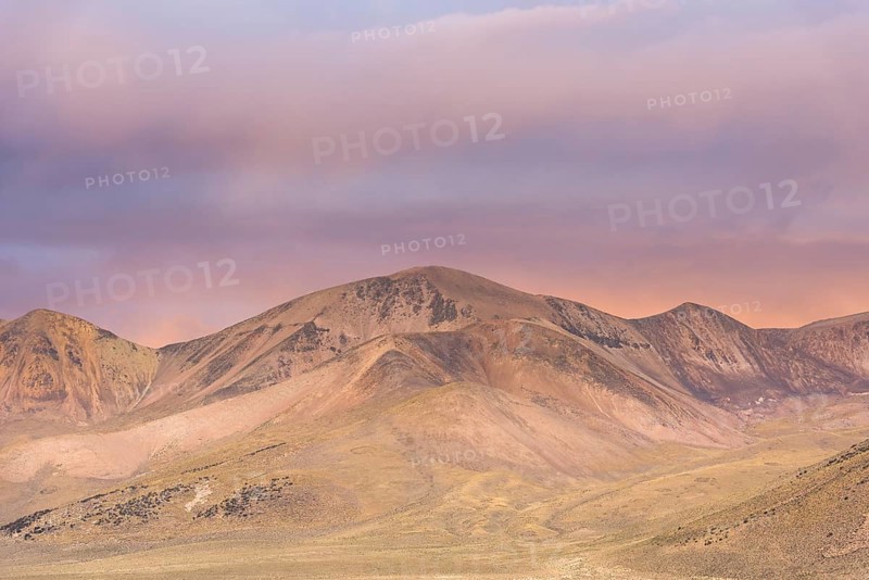 Mountains in the evening light