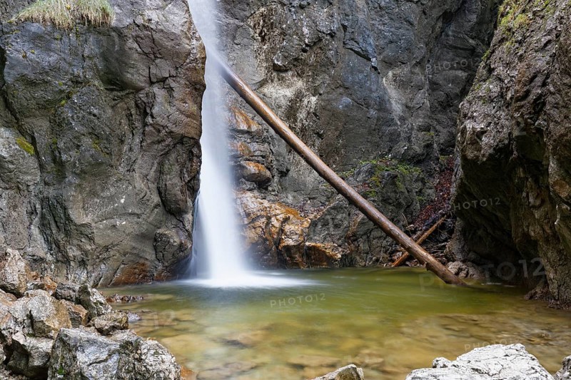Lainbach Waterfall