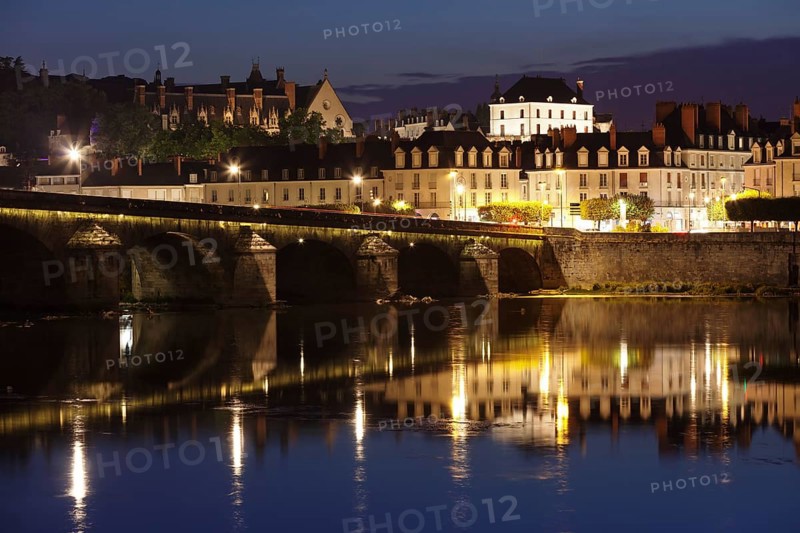 Loire bridge Pont Jacques Gabriel