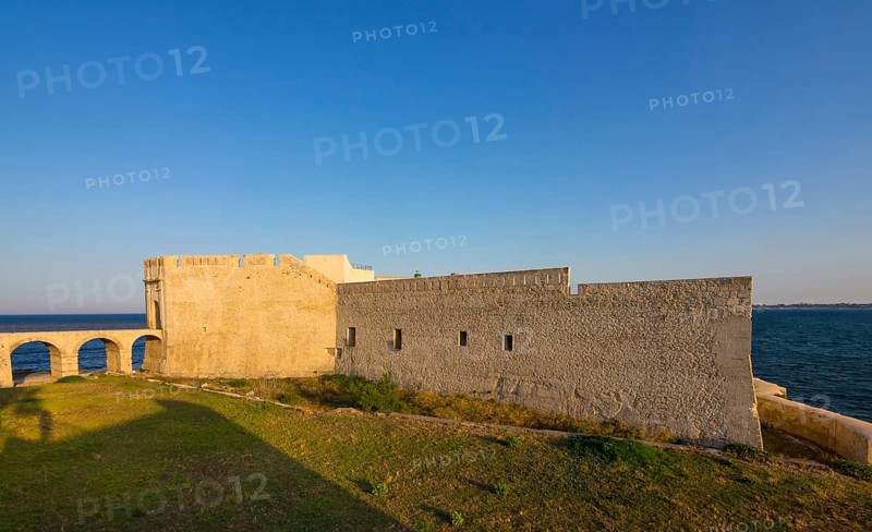 The ancient Castello Maniace castle