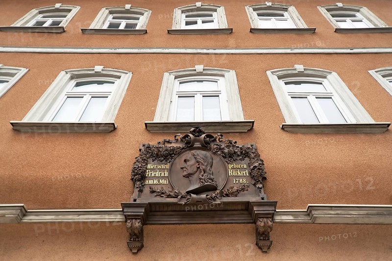 Plaque for Friedrich Ruckert