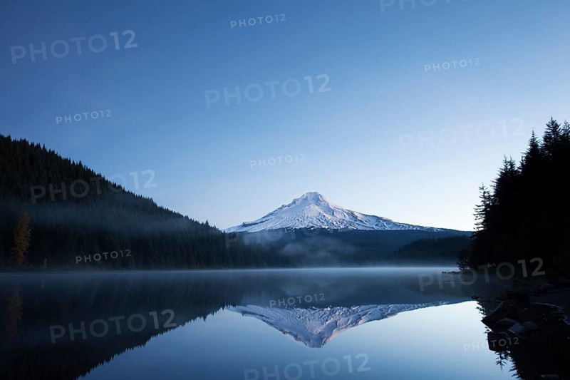 Trillium Lake with Mount Hood