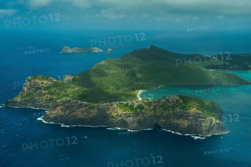 Aerial view of Lord Howe Island