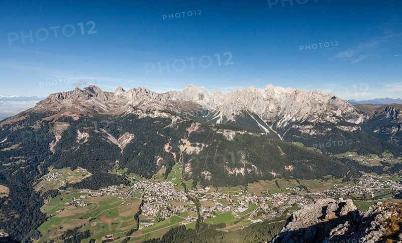 View from the top of the Cima Dodici