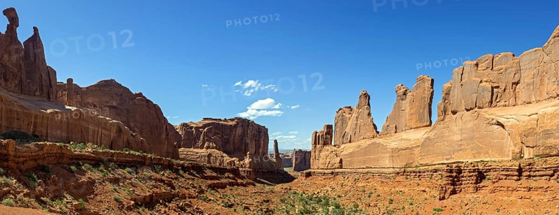 Rock formations of Park Avenue