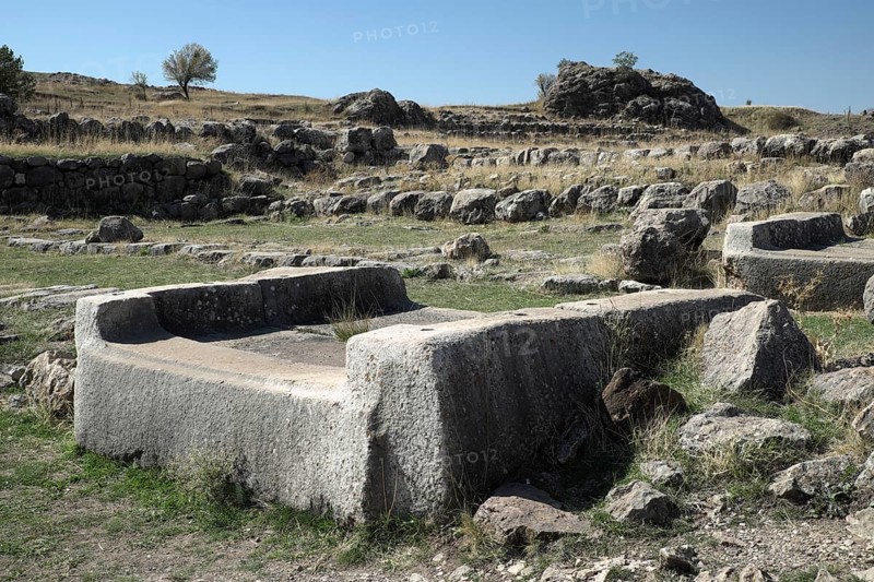 Ruins of the Hittite town of Hattusa