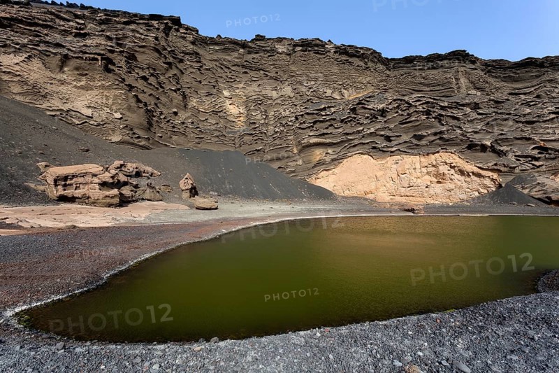 El Golfo volcano crater