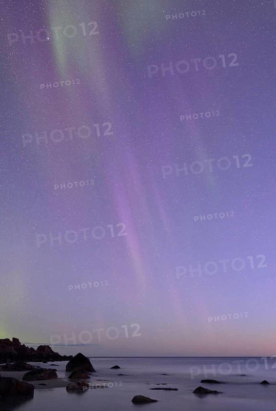 Northern Lights on Utakleiv Beach