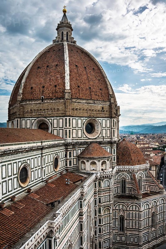 Cathedral of Santa Maria del Fiore with the dome