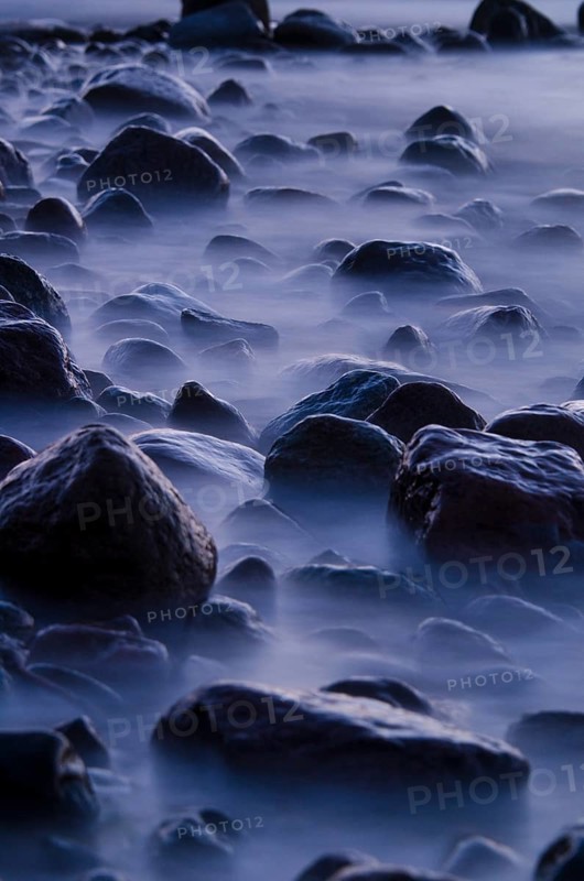 Rocks and surf