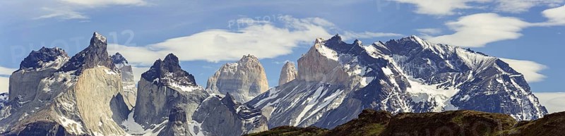 Paine Grande and Torres del Paine