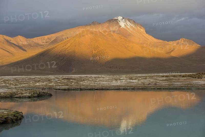 Mountains in the evening light