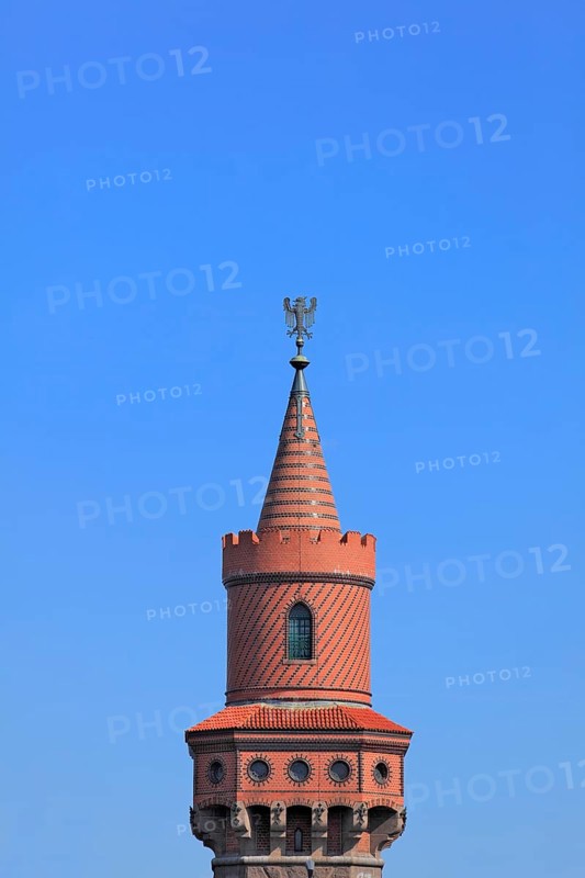 Tower of Oberbaumbrucke bridge