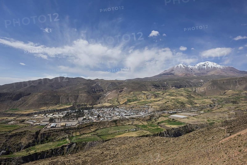 View of the village of Putre