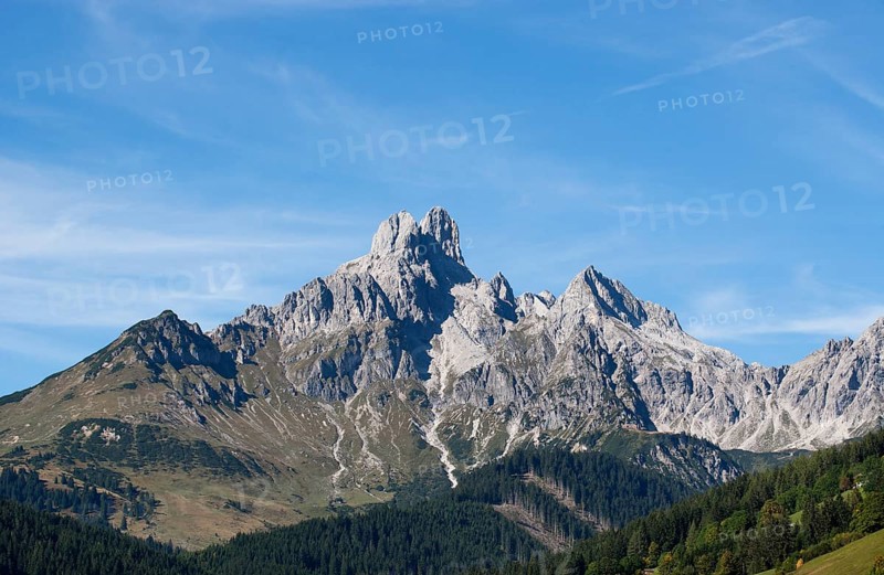 View from Filzmoos to Bischofsmutze