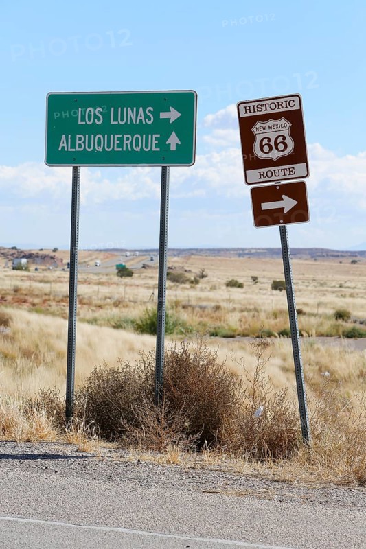 Turnoff to the Historic Route 66