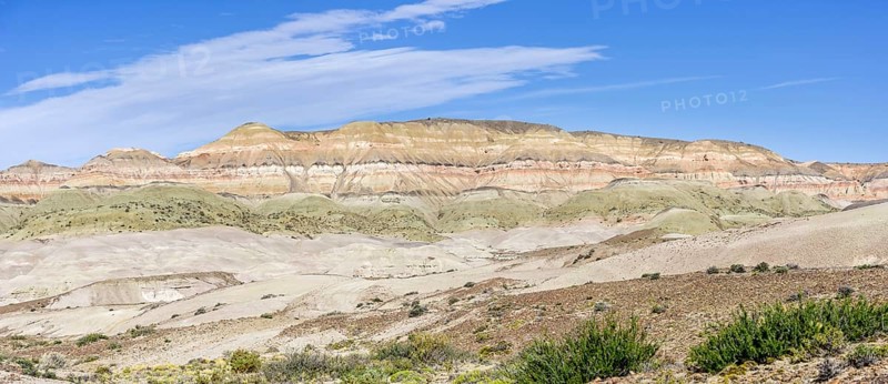 Colorful hills