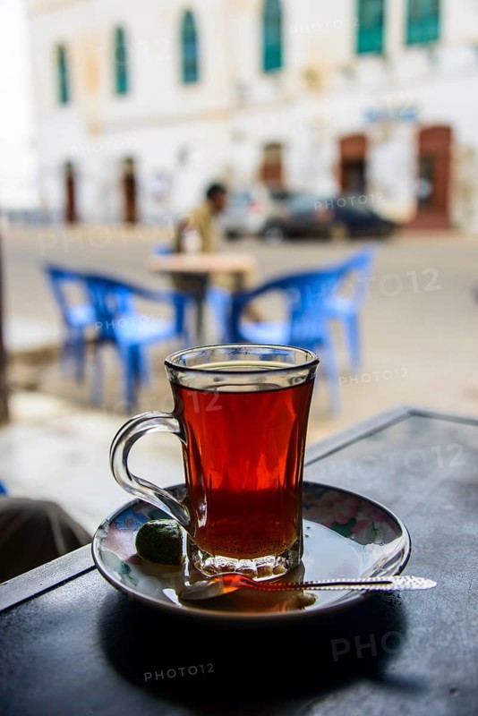 Fresh tea in restaurant
