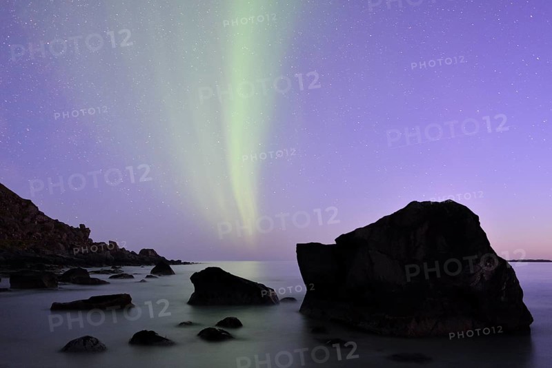 Northern Lights on Utakleiv Beach
