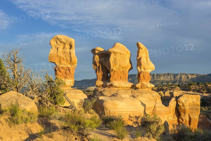 Rock formations in Devil's Garden