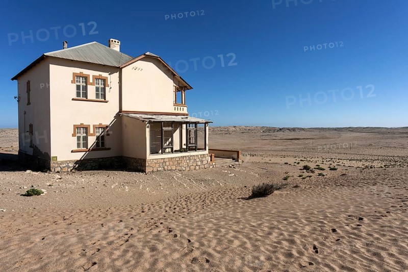 Old house in the former diamond town